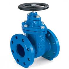 شیرفلکه کشویی چدنی 10 بار زبانه لاستیکی F4 فاراب-لیست قیمت