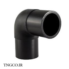 زانو جوشی پلی اتیلن 90 درجه فشار قوی 10 بار