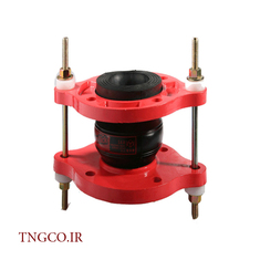 لرزه گیر لاستیکی بلادری مهاردار pn16 شیرآلات صنعتی سام