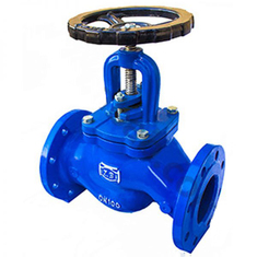 شیر سوزنی چدنی  رینگ استیل PN16 مهاب آب ایرانیان