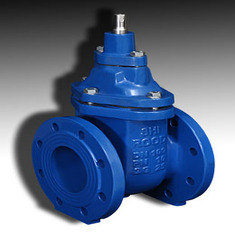 شیر فلکه کشویی زبانه فلزی PN10 شیرود