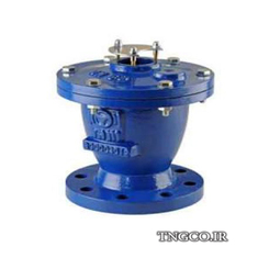 شیر تخلیه هوا رزوه ای تک روزنه چدنی سام