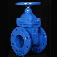 شیر کشویی چدنی زبانه لاستیکی GG25  F4  PN10  سام