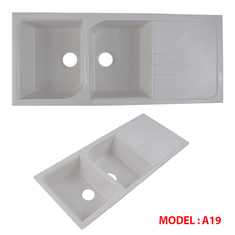 سینک گرانیتی ظرفشویی راش مدل A19  قیمت 19.000.000