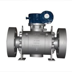 شیر توپی ترینیون بال ولو فولادی ردیوس بور کلاس 2500 ball valve redused bore