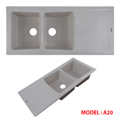 سینک گرانیتی ظرفشویی راش مدل A20 قیمت 19.000.000