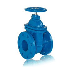 شیر فلکه کشویی چدنی داکتیل رینگ استیل فلنج دار فاراب  GATE VALVE GGG40 PN25
