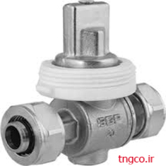 شیر قطع و وصل دو سر کوپلی کد 61367