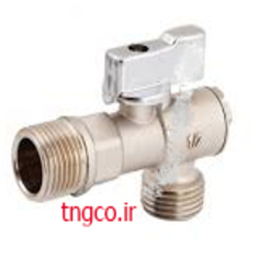 والو ورودی رادیاتوری ربع گرد نیوپایپ کد 35014