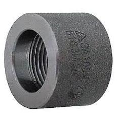 نیم بوشن فولادی فورج دنده کلاس 3000 HALF COUPLING FORGED A105 SCRD 3000#
