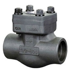 شیر خودکار فولادی کلاس 800 کربن استیل ساکت CHECK VALVE CS A105 SW 800#