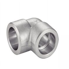 زانو ساکت ولد استنلس استیل 90 درجه کلاس 6000 A182 F304L