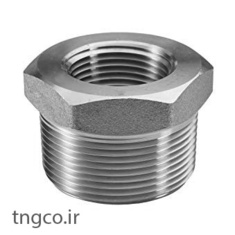 بوشینگ فورج دنده استنلس استیل 316  کلاس 6000 BUSHING FORGED  A182 F316L  SCRD 6000#