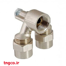 سه راهی دیواری موازی کوپلی نیوپایپ کد 61810