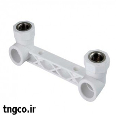 زانویی زوج رادیاتوری 500 میلیمتر یکسر بوشن فلزی آذین لوله