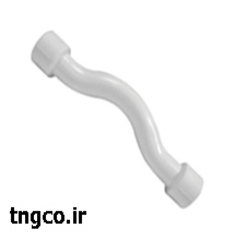 لوله خم دوسر بوشن سفید آذین لوله سپاهان