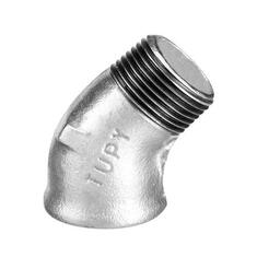 زانو چپقی گالوانیزه 45 درجه برزیلی مارک  توپی TUPY-لیست قیمت