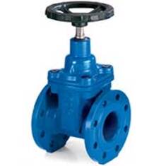شیر فلكه کشویی چدنی فلنجدار وگ ایران GATE VALVE PN16