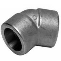 زانو فولادی 45 ساکت ولد کلاس 6000 ELBOW 45 SW A105 6000#