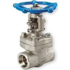 گیت ولو استنلس استیل دنده كلاس 800 GATE VALVE #800 STAINLESS STEEL NPT