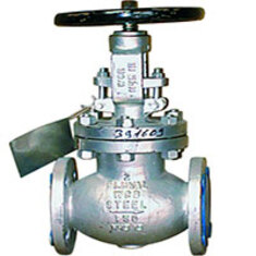 گیت ولو استتلس استیل کلاس 300 فلنجدار GATE VALVE FLG CLASS 300 S.S 316 